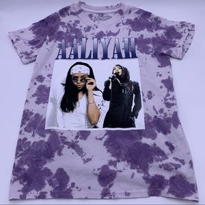 Aaliyah Tie-Dye Purple Tee